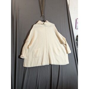 Alya Women's Hoodie Sweater Size M/L Color‎ Beige Front Pockets